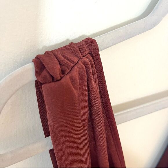 Intimately Free People Night Owl Sleeveless Crossover Bodysuit Nutmeg Small NWT - Picture 8 of 12